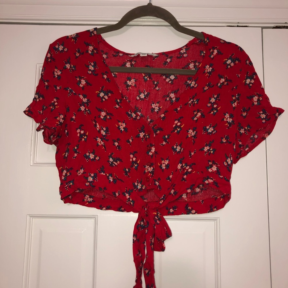 Floral Crop Top